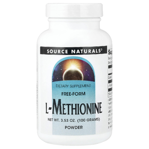 Source Naturals, L-Метионин 3.53 унции (100 г)