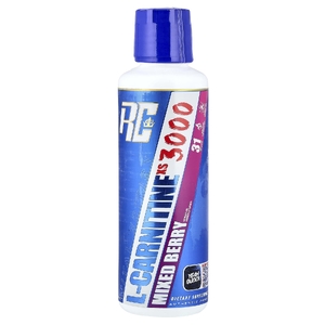 Ronnie Coleman, Vital Edition, XS™ 3000, L-карнитин, со вкусом ягодного ассорти, 473,28 мл (16 жидк. унций)