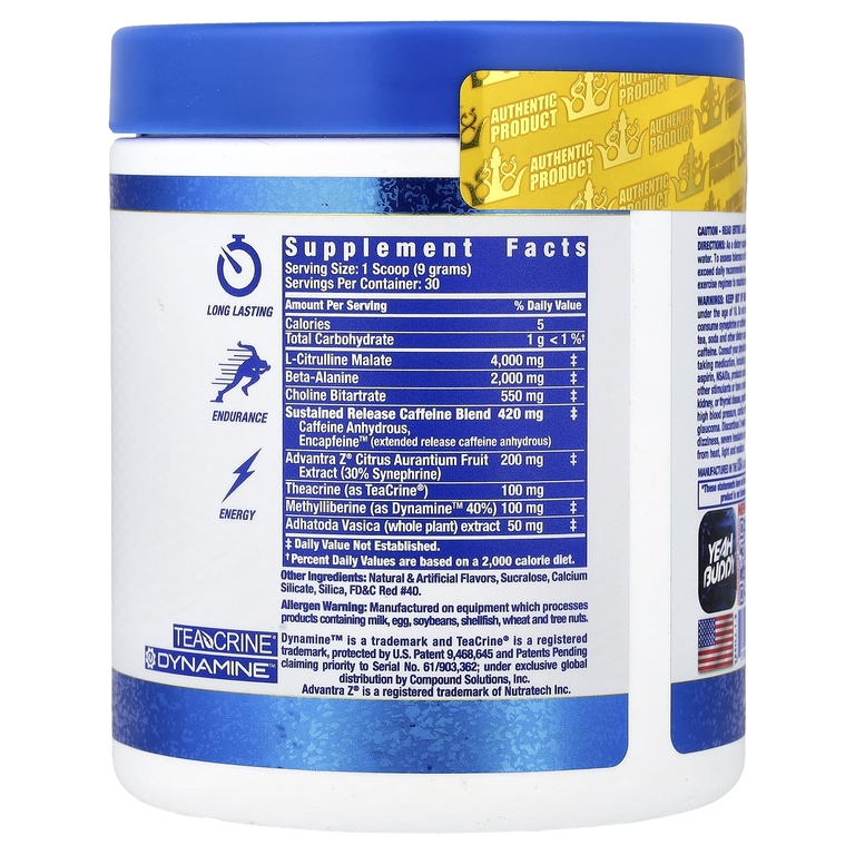 Ronnie Coleman, Signature Series, Ye Buddy®, предтренировочный комплекс для повышения уровня энергии, со вкусом клубничного лимонада, 270 г (9,5 унции)