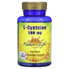 Nature's Life, L-цистеин, 500 мг, 100 капсул