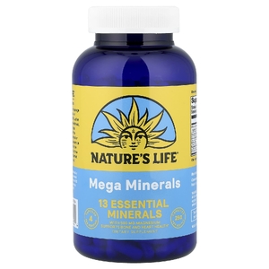 Nature's Life, Mega Minerals, 250 капсул