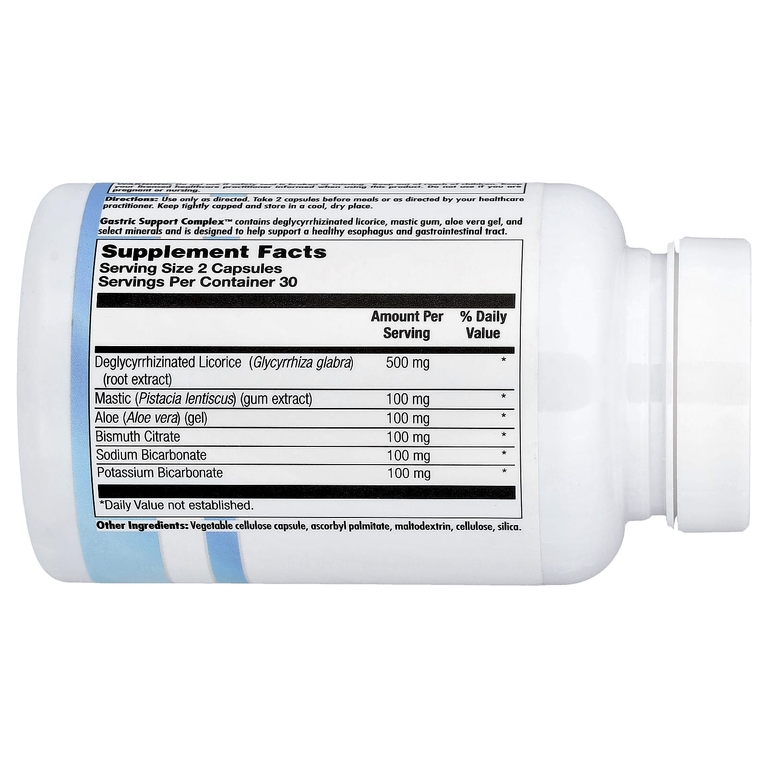 Nutra BioGenesis, Gatric Support Complex™, 60 капсул