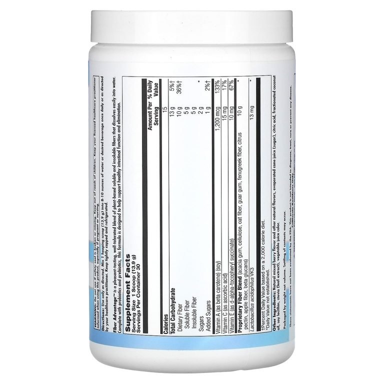 Nutra BioGenesis, Fiber Advantage, клетчатка, 416 г (14,7 унции)