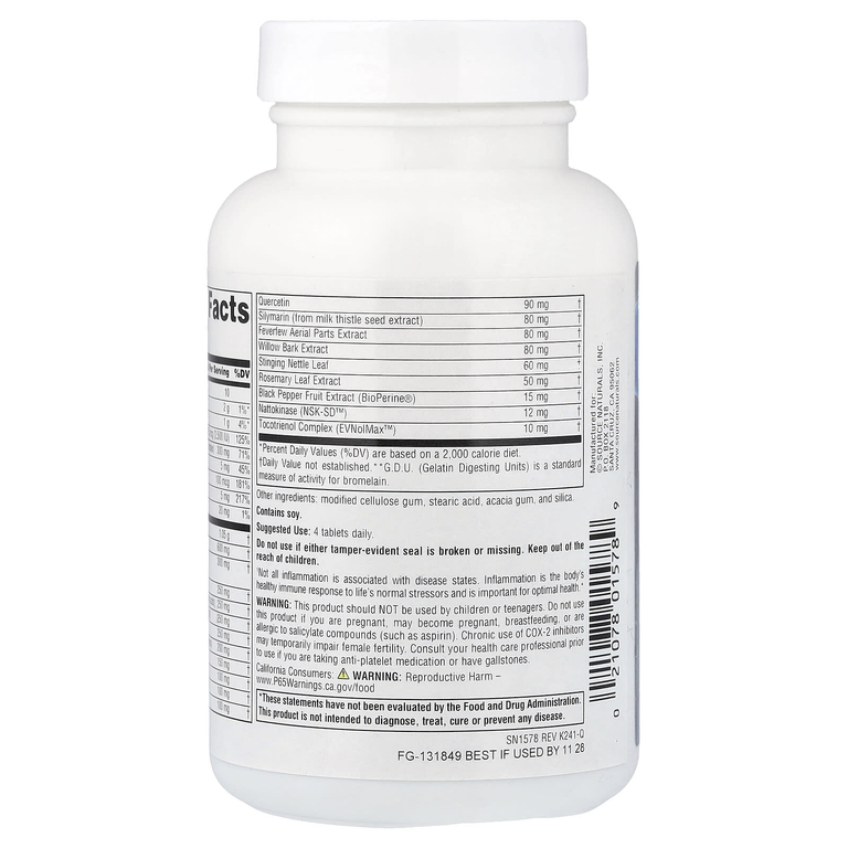 Source Naturals, комплекс для поддержки здоровья суставов и снижения воспаления, 60 таблеток