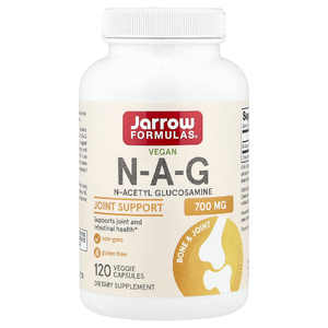 Jarrow Formulas, N-ацетилглюкозамин, 700 мг, 120 растительных капсул