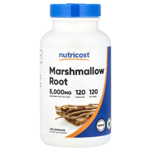 Nutricost, корень алтея, 120 капсул (500 мг в 1 капсуле)