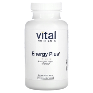 Vital Nutrients, Energy Plus, 120 веганских капсул (Товар снят с продажи) 