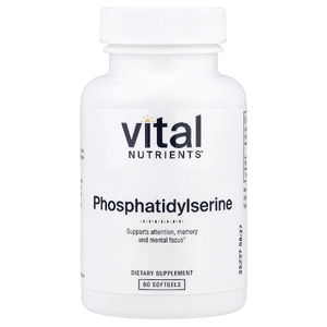 Vital Nutrients, фосфатидилсерин, 60 капсул (150 мг в каждой)