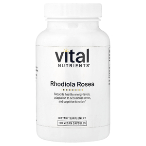 Vital Nutrients, Родиола розовая, 120 веганских капсул (200 мг на капсулу)