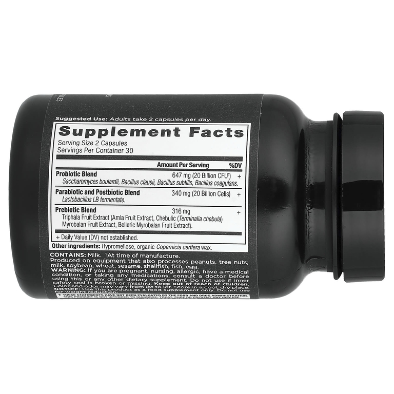 Ancient Nutrition, SBO Probiotics Trinity, 60 капсул
