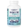 OceanBlue, Professional, Omega-3 2100® с витамином D, со вкусом апельсина, 120 капсул