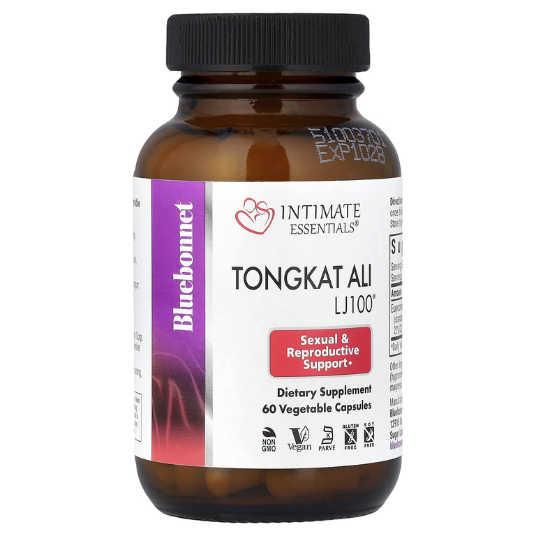 Bluebonnet Nutrition, Intimate Essentials, Lj100, 60 растительных капсул (50 мг на капсулу)