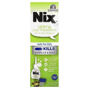 Nix, Ultra шампунь, универсальный набор для лечения вшей, 1 набор
