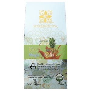 Secrets of Tea, органический чай для детей Magic™, фруктовый вкус, без кофеина, 20 чайных пакетиков, 40 г (1,4 унции)
