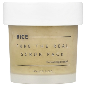 Thank You Farmer, Rice Pure The Real, скраб для лица, 100 мл (3,51 жидк. унции)
