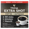 VitaCup, Extra Shot, кофе + эспрессо, темная обжарка, 16 капсул по 11 г (0,39 унции)