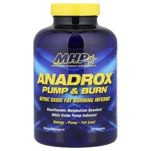 MHP, Anadrox™ Pump & Burn, 224 капсулы