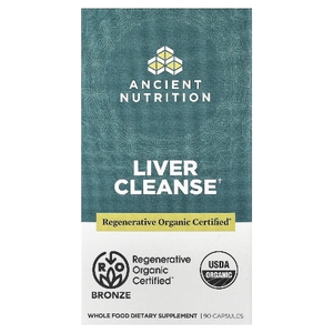 Ancient Nutrition, средство для очищения печени, 90 капсул