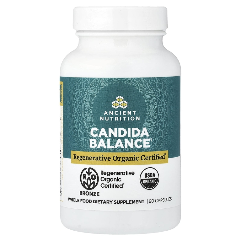 Ancient Nutrition, Candida Balance, 90 капсул (Товар снят с продажи) 