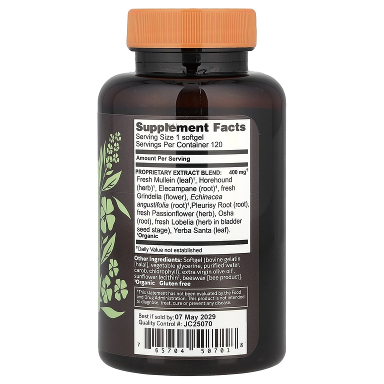 Herbs Etc., Lung Tonic™, 120 капсул