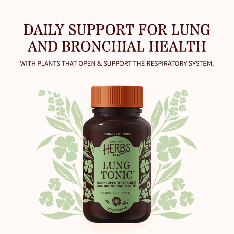 Herbs Etc., Lung Tonic™, 120 капсул