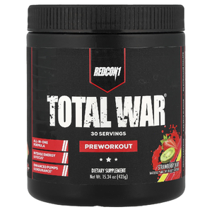 Redcon1, Total War®, предтренировочный комплекс, со вкусом клубники и киви, 441 г (15,56 унции)
