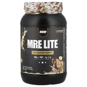 Redcon1, MRE Lite, цельнопищевой протеин, со вкусом бананового и орехового хлеба, 945 г (2,08 фунта)