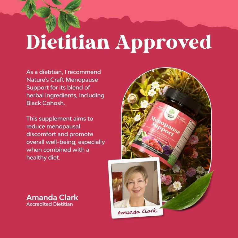 Nature's Craft, Women's Wellness, добавка для поддержки здоровья в период менопаузы, 30 капсул