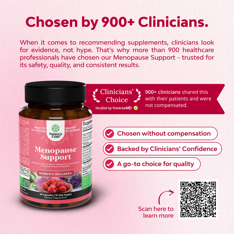 Nature's Craft, Women's Wellness, добавка для поддержки здоровья в период менопаузы, 30 капсул