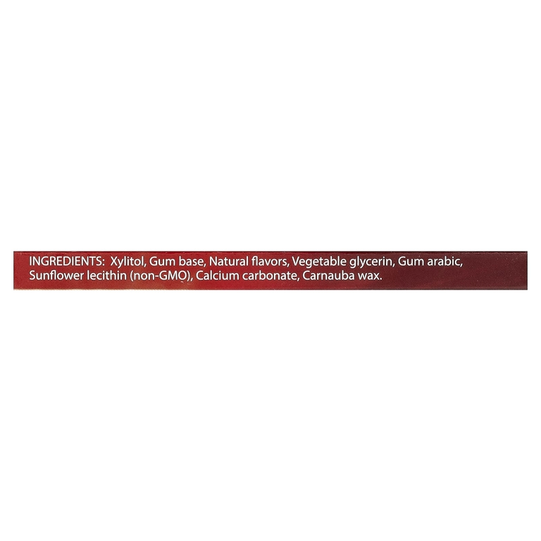 Xyloburst, полностью натуральная ксилитоловая камедь, со вкусом корицы, 12 шт.