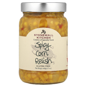 Stonewall Kitchen, пряная кукурузная приправа, средняя острота, 482 г (17 унций)