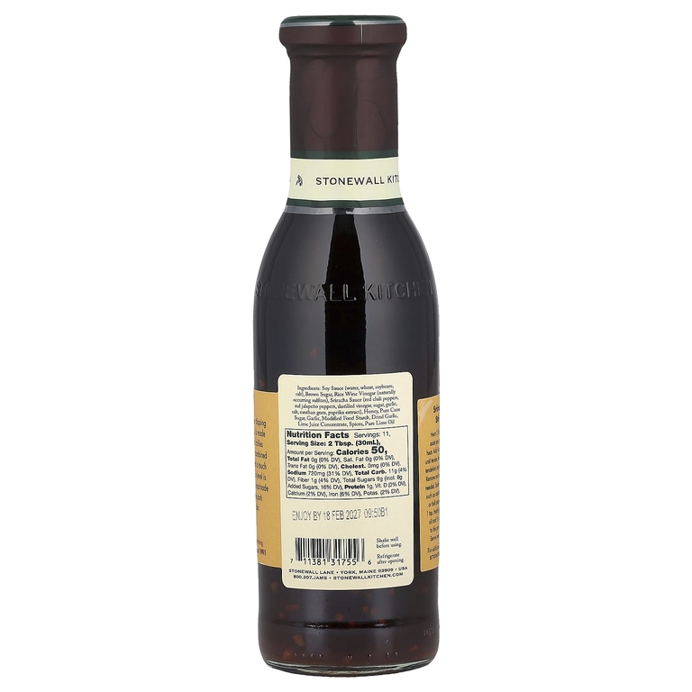 Stonewall Kitchen, соус шрирача терияки, 330 мл (11 жидк. унций) (Товар снят с продажи) 