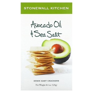 Stonewall Kitchen, Down East Crackers, масло авокадо и морская соль, 125 г (4,4 унции) (Товар снят с продажи) 