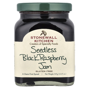 Stonewall Kitchen, джем из черной малины без косточек, 347 г (12,25 унции)