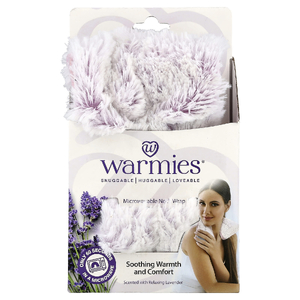 Warmies, повязки для шеи, которые можно использовать в микроволновой печи, зефир и лаванда, расслабляющая лаванда, 1 шт.