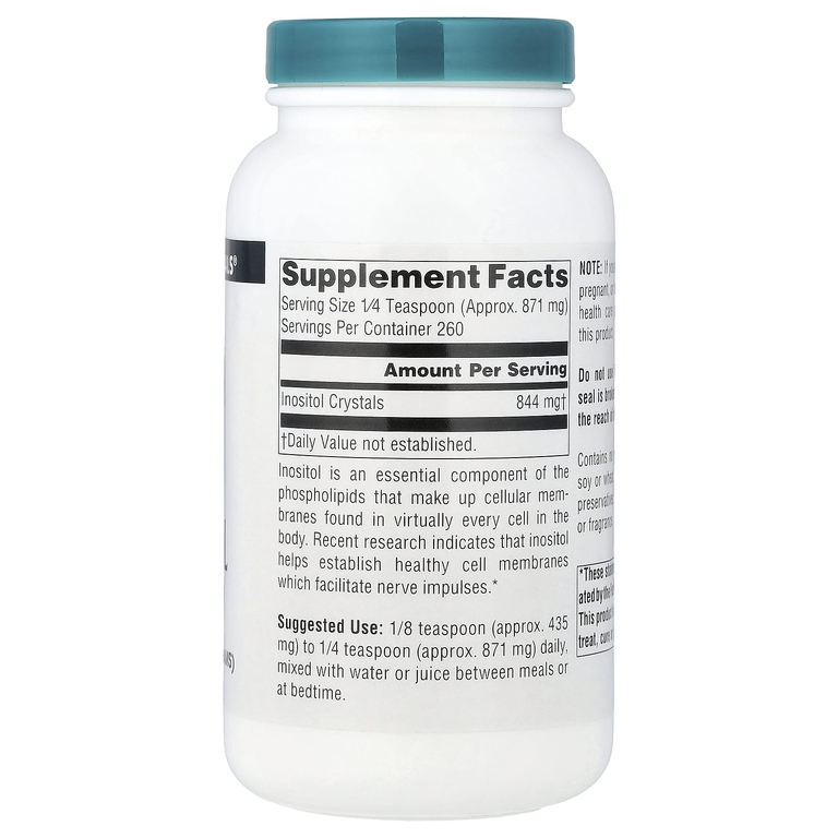 Source Naturals, Чистые кристаллы инозитола, 226,8 г (8 унций) (Товар снят с продажи) 