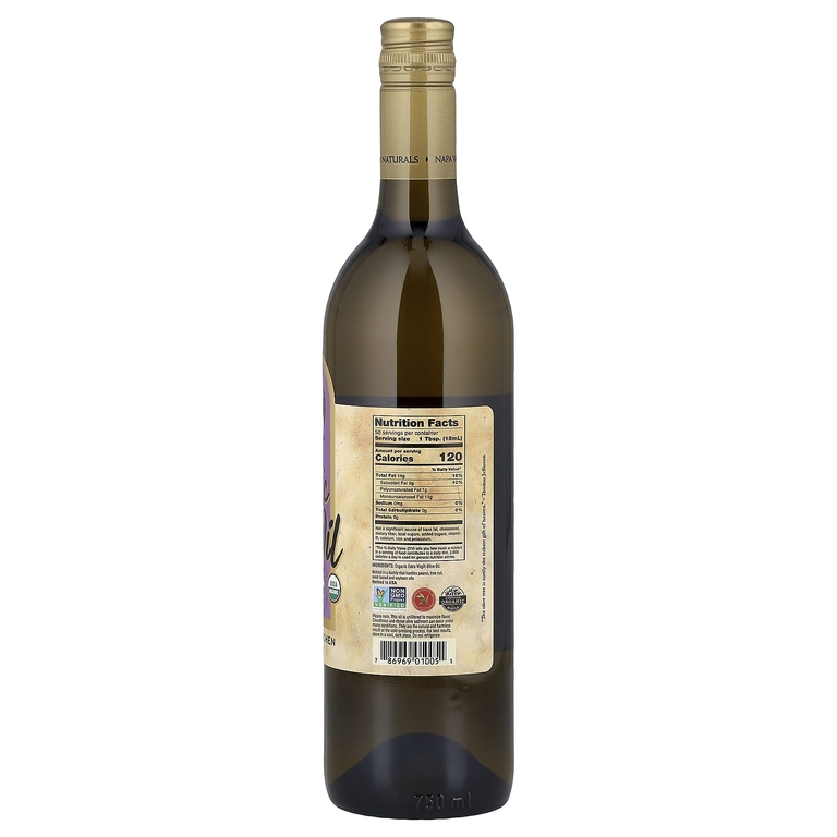 Napa Valley Naturals, органическое нерафинированное оливковое масло высшего качества, 750 мл (25,4 жидк. унции)