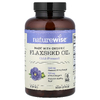 NatureWise, органическое льняное масло, 120 капсул