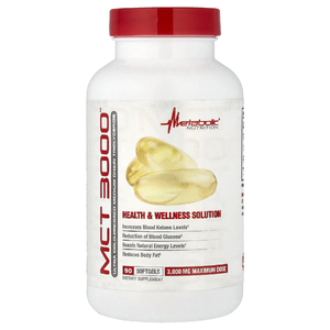 Metabolic Nutrition, MCT 3000™, 90 капсул (1000 мг в 1 капсуле)