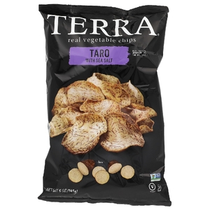 Terra, Растительные чипсы, Taro с морской солью, 141 г (5 унций) (Товар снят с продажи) 