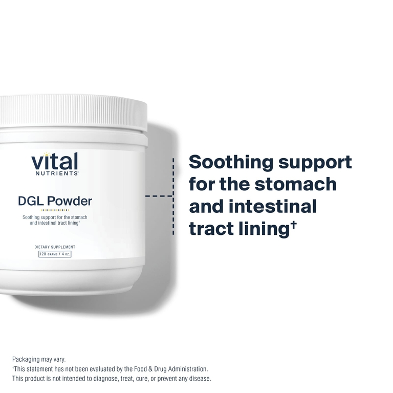 Vital Nutrients, DGL, порошок, 120 г (4 унции)