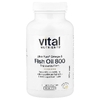 Vital Nutrients, Ultra Pure® Omega-3, рыбий жир 800, лимон, 90 мягких таблеток