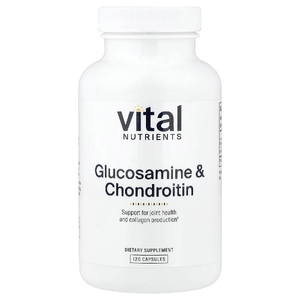 Vital Nutrients, глюкозамин и хондроитин, 120 капсул
