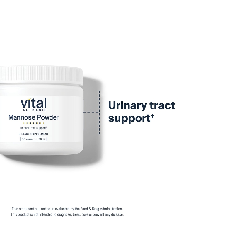 Vital Nutrients, манноза в порошке, 50 г (1,76 унции) (Товар снят с продажи) 