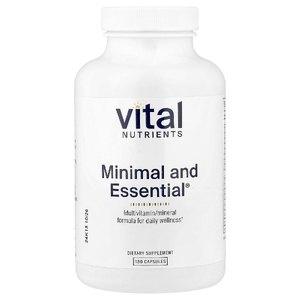 Vital Nutrients, Минимальное и незаменимое, 180 веганских капсул (Товар снят с продажи) 