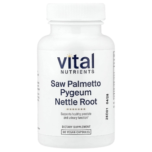 Vital Nutrients, корень крапивы серенои, 60 веганских капсул