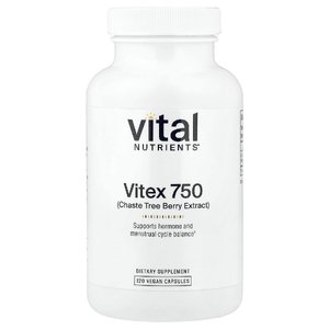 Vital Nutrients, Vitex 750, 750 мг, 120 веганских капсул