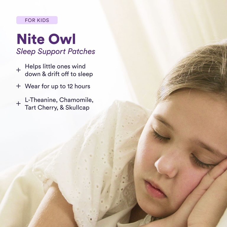 The Good Patch, Nite Owl, для детей, 6 пластырей для хорошего самочувствия