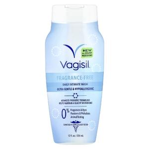 Vagisil, средство для интимной гигиены для ежедневного применения, без отдушки, 354 мл (12 жидк. унций)