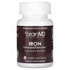 BrainMD, железо, 30 веганских капсул (25 мг в 1 капсуле)
